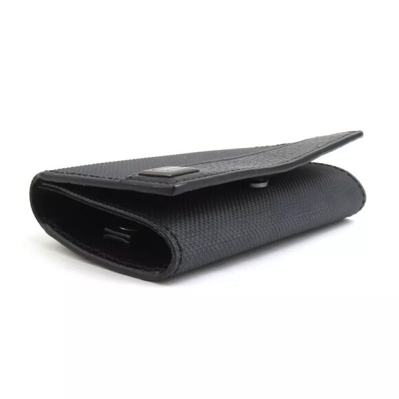 Auth Dunhill Key Case Black Leather/Metal - 55890g - Picture 3 of 12